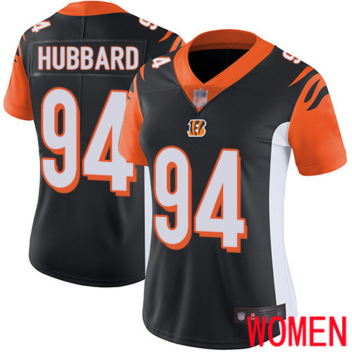 Cincinnati Bengals Limited Black Women Sam Hubbard Home Jersey NFL Footballl 94 Vapor Untouchable